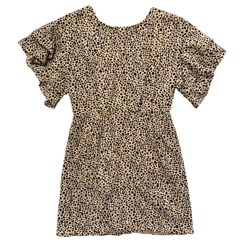 SHE&SKY LEOPARD PRINT DRESS